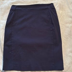 Women’s Navy Pencil Skirt